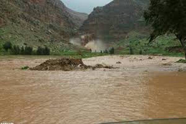 روستاهای جازموریان زیر آب رفت!